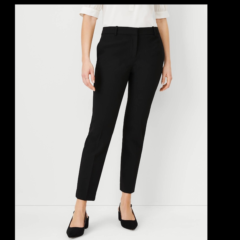Ann Taylor The Petite Ankle Pant In Bi-Stretch - Curvy Fit